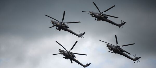 Helicópteros  Mi-28N Cazador Nocturno - Sputnik Mundo