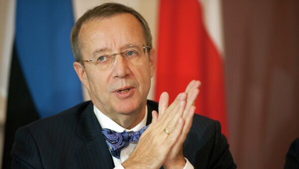 Toomas Hendrik, presidente de Estonia - Sputnik Mundo