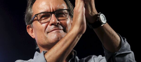 Artur Mas, presidente de Cataluña - Sputnik Mundo