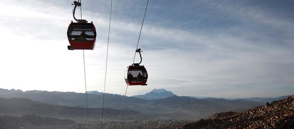 Teleférico de La Paz - Sputnik Mundo