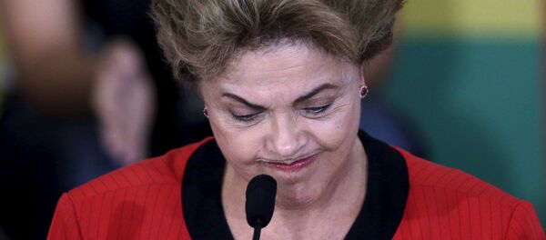La presidenta de Brasil, Dilma Rousseff - Sputnik Mundo