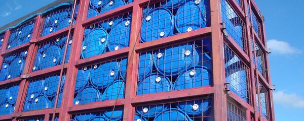 Barriles con petróleo Barriles con petróleo - Sputnik Mundo