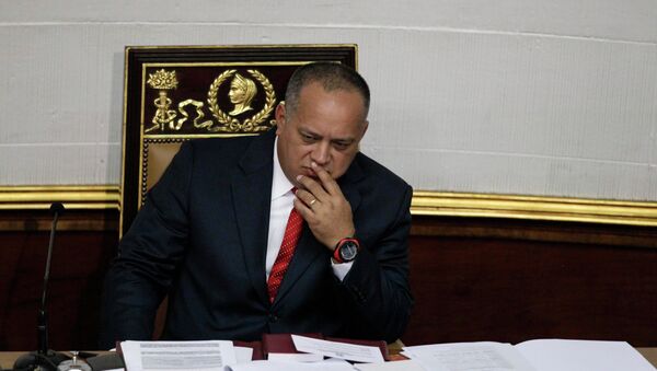 El primer vicepresidente del gobernante PSUV, Diosdado Cabello - Sputnik Mundo