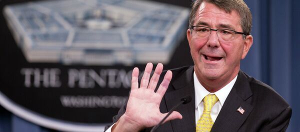 El secretario de Defensa estadounidense, Ash Carter - Sputnik Mundo