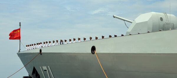Haikou, destructor portamisiles de la Marina China - Sputnik Mundo