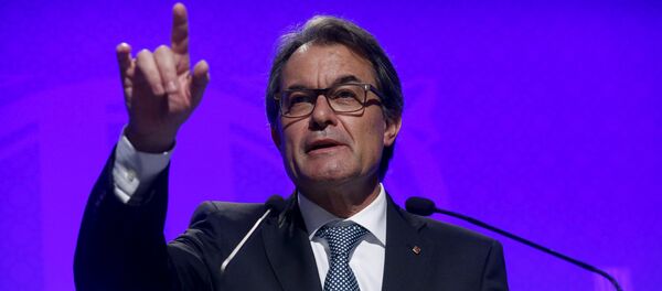 Artur Mas, presidente de Cataluña - Sputnik Mundo