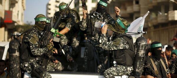 Palestino islamista Hamás en la Franja de Gaza - Sputnik Mundo