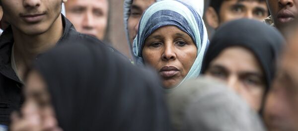 Inmigrantes ilegales en Bruselas - Sputnik Mundo