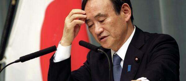 Yoshihide Suga, secretario general del Gobierno de Japón - Sputnik Mundo