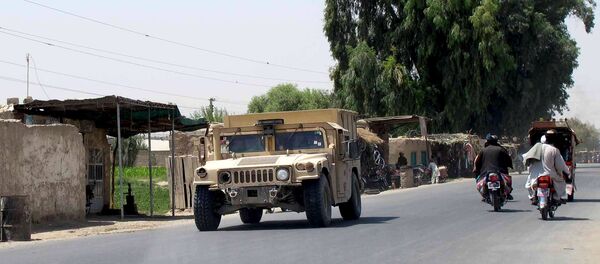 Coche de la Policía Nacional Afgana - Sputnik Mundo