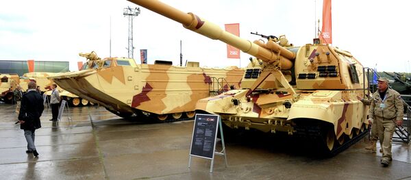 Feria militar internacional Russia Arms Expo 2013 (archivo) - Sputnik Mundo