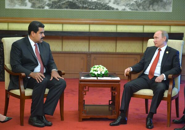 Nicolás Maduro y Vladímir Putin Nicolás Maduro y Vladímir Putin - Sputnik Mundo