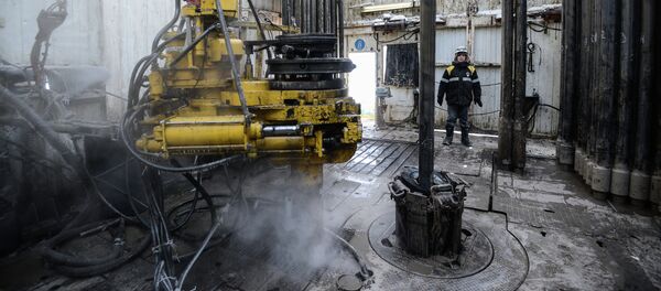 Plataforma petrolera en el campo de Vankorskoye (región de Krasnoyarsk) Plataforma petrolera en el campo de Vankorskoye (región de Krasnoyarsk) - Sputnik Mundo