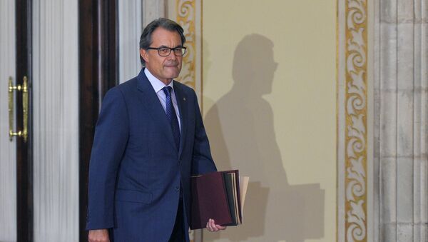 Artur Mas, presidente de Cataluña - Sputnik Mundo