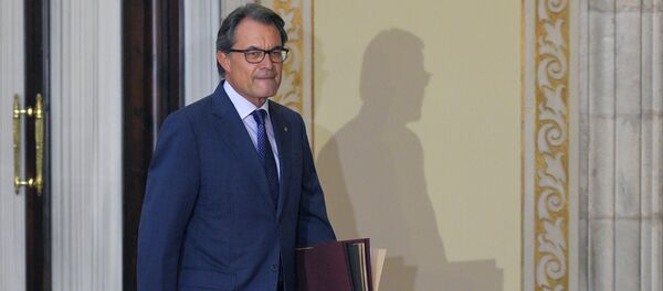 Artur Mas, presidente de Cataluña - Sputnik Mundo