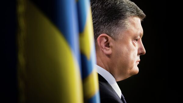 Petró Poroshenko, presidente de Ucrania - Sputnik Mundo