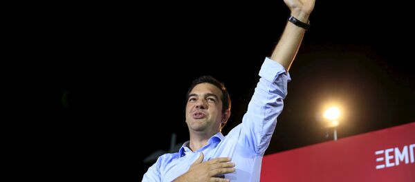 Alexis Tsipras, candidato de Syriza al Gobierno de Grecia - Sputnik Mundo