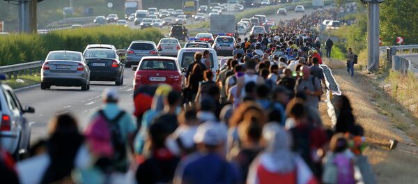 Refugiados en Europa - Sputnik Mundo