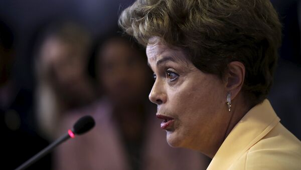 Dilma Rousseff, presidenta de Brasil - Sputnik Mundo