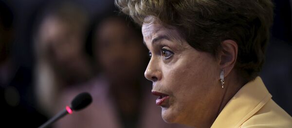 Dilma Rousseff, presidenta de Brasil - Sputnik Mundo