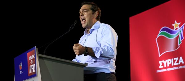 Alexis Tsipras, líder de Syriza - Sputnik Mundo