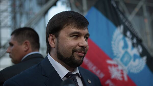 Denís Pushilin - Sputnik Mundo