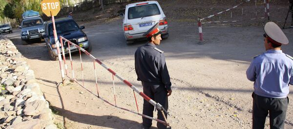 Policías tayikos (archivo) Policías tayikos (archivo) - Sputnik Mundo