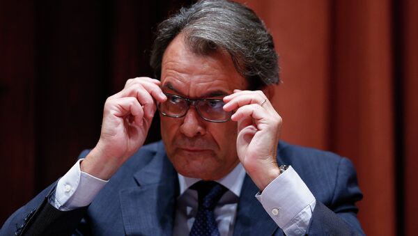 Artur Mas, presidente de Cataluña - Sputnik Mundo