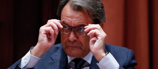 Artur Mas, presidente de Cataluña - Sputnik Mundo