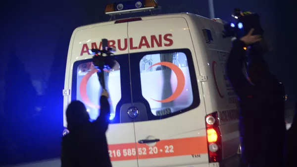 Una ambulancia turca (imagen referencial) - Sputnik Mundo