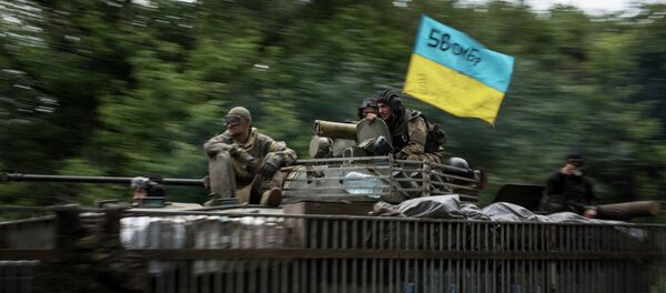 Soldados del Ejercito de Ucrania (archivo) - Sputnik Mundo