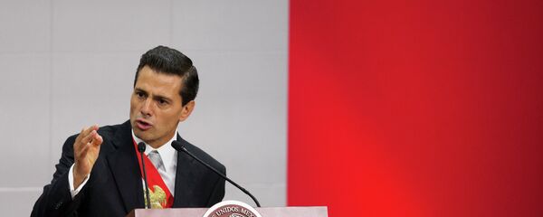 El presidente de México, Enrique Peña - Sputnik Mundo