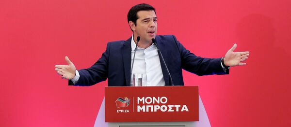Alexis Tsipras, exprimer ministro de Grecia - Sputnik Mundo