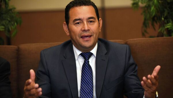 Jimmy Morales - Sputnik Mundo