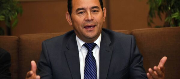 Jimmy Morales - Sputnik Mundo