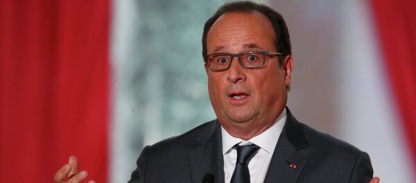 François Hollande, presidente de Francia - Sputnik Mundo