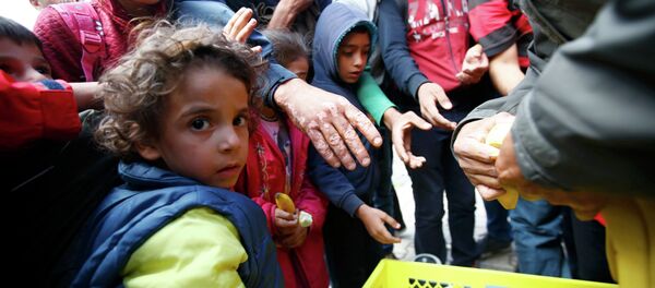 Refugiados en Europa Refugiados en Europa - Sputnik Mundo