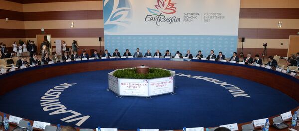 Foro Económico Oriental 2015 - Sputnik Mundo