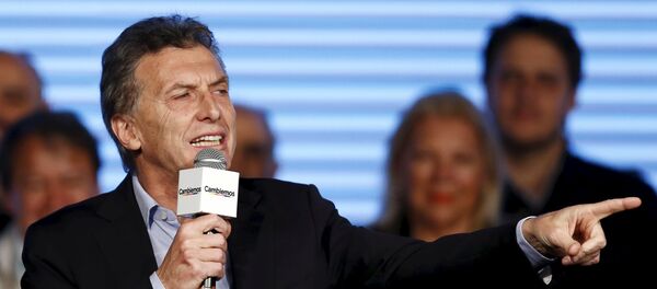 Mauricio Macri - Sputnik Mundo