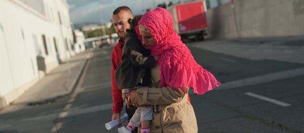 Refugiados sirios en Málaga - Sputnik Mundo