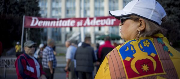 Protestas en Chisinau Protestas en Chisinau - Sputnik Mundo