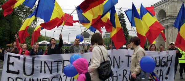 Protestas en Moldavia - Sputnik Mundo