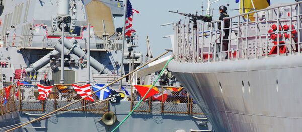 Las maniobras conjuntas entre Ucrania y EEUU, Sea Breeze (archivo) - Sputnik Mundo