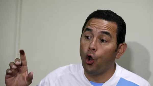 Jimmy Morales - Sputnik Mundo