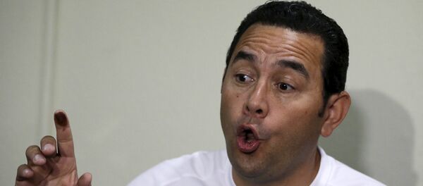 Jimmy Morales - Sputnik Mundo