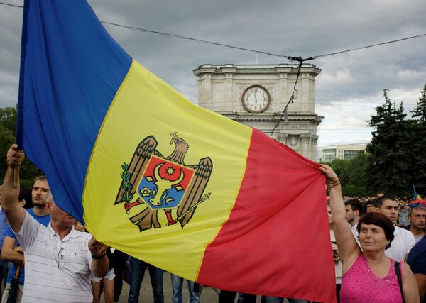 Protestas multitudinarias en Chisinau - Sputnik Mundo