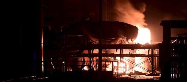 Explosión en la provincia Shandong, China Explosión en la provincia Shandong, China - Sputnik Mundo