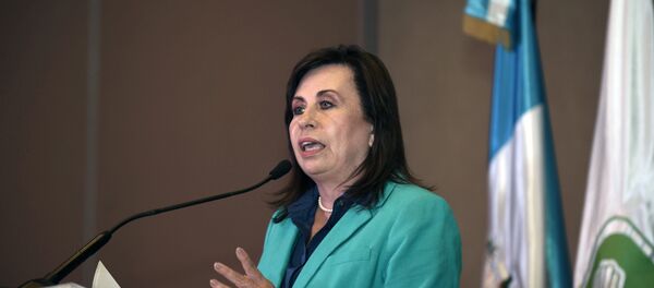 Sandra Torres, candidata a la presidencia de Guatemala Sandra Torres, candidata a la presidencia de Guatemala - Sputnik Mundo