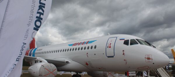 Sukhoi Superjet-100 (archivo) Sukhoi Superjet-100 (archivo) - Sputnik Mundo