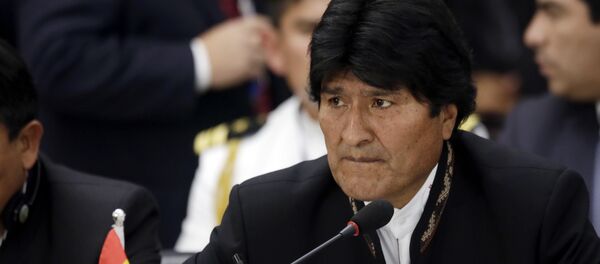 Evo Morales, presidente de Bolivia - Sputnik Mundo
